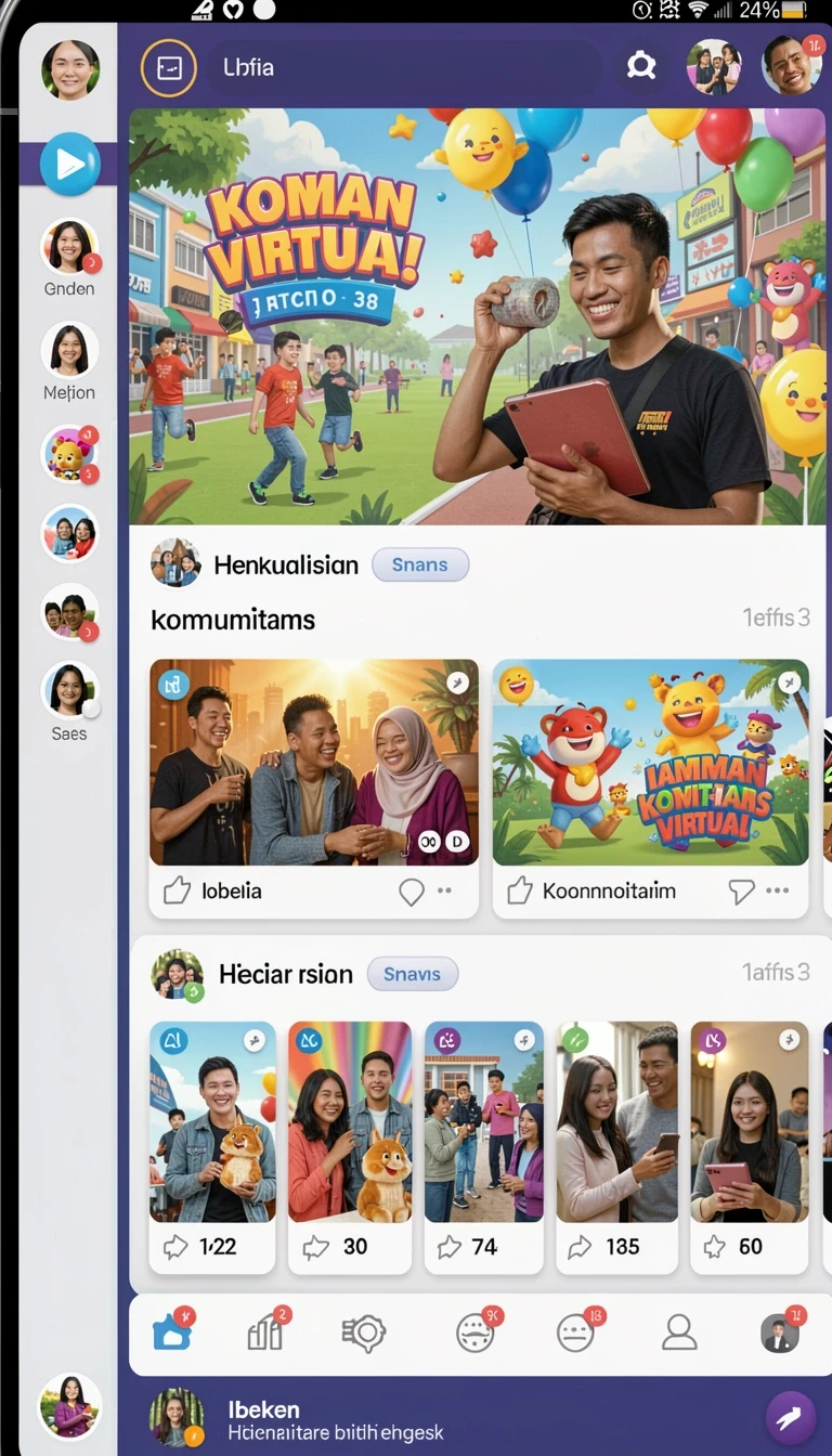 Beragam pilihan permainan menarik dalam aplikasi Review Aplikasi 7game.